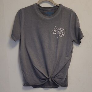 Cosmic Cowgirl Charcoal Short Sleeve Tee